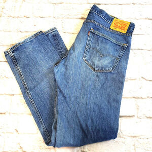 Levi's 505 Straight Fit Jeans size 36